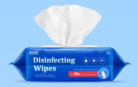 行楽、ウェットティッシュ