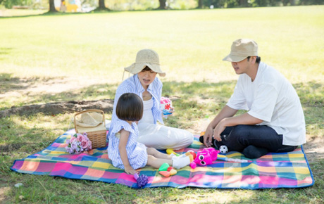 行楽、レジャーシート