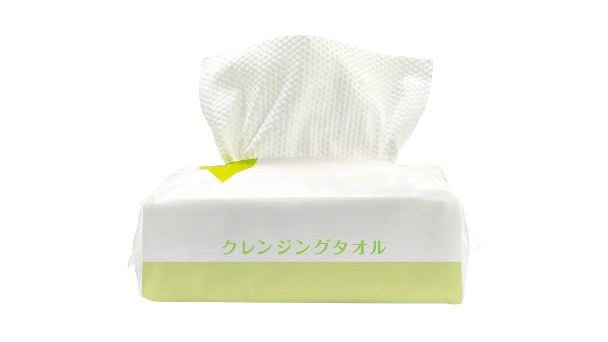 クレンジングタオル
