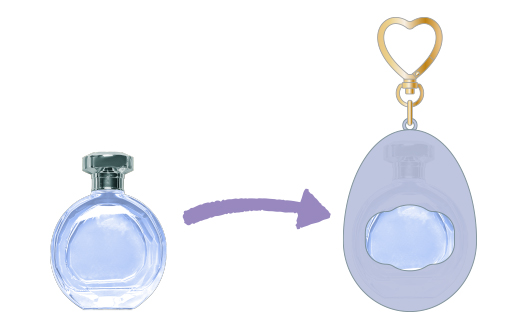 チャームコスメホルダー/アトマイザータイプ