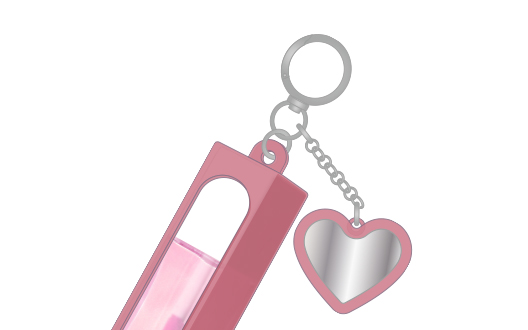 チャームコスメホルダー/ミラーパーツ