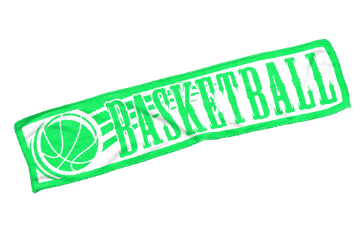 スポーツタオル1C印刷イメージ